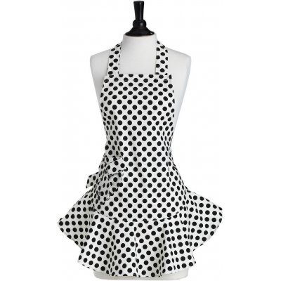 Jessie Steele zástěra s černými puntíky – Hledejceny.cz