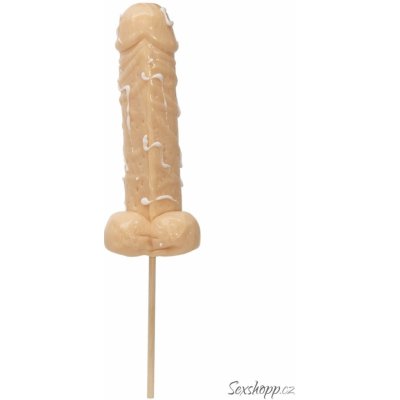 Cum Cock Pop GIGA lízatko v tvare penisu mliečna čokoláda 295 g – Zboží Dáma