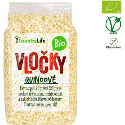Country Life Vločky Bio quinoové 250 g – Zboží Mobilmania