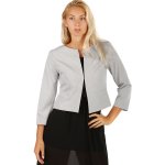 YooY dámské sako s 3/4 rukávem i pro plnoštíhlé 697065 – Hledejceny.cz