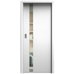 Sapeli Harmonie Komfort M83 posuvné bílá perla 60 x 210 cm Čiré sklo – Hledejceny.cz