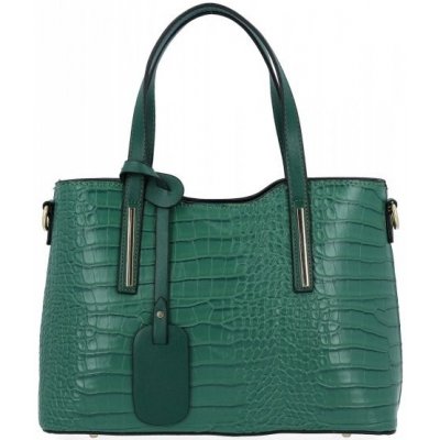 Hernan dámská kabelka kufřík zelená HB0239 – Zboží Mobilmania