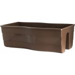 Nohel Garden Truhlík WAVE na zábradlí plastový 60 cm – HobbyKompas.cz