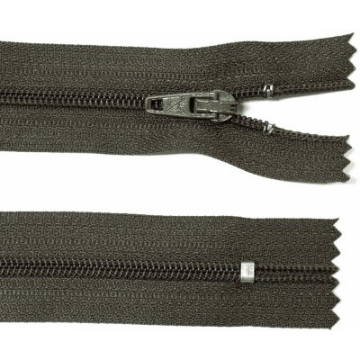 Spirálový zip no.3 nerozepínací 22cm - více barev color: 705 tmavě hnědá – Hledejceny.cz