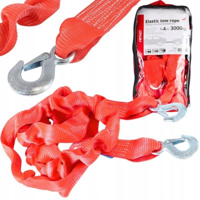 AMiO Tažné lano elastické 3000kg 4m ETW-3T – Sleviste.cz