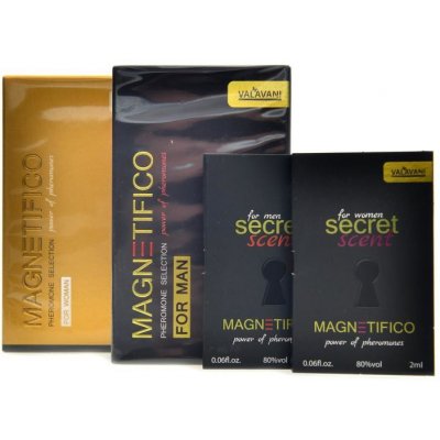 Valavani Pheromone selection muži ženy 100 + 50ml + secret scent pro muže a pro ženy – Sleviste.cz