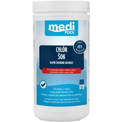 CF mediPOOL Rapid Chlór Šok 1 kg – Zboží Mobilmania