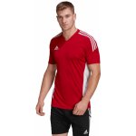 adidas Tabela 18 krátký rukáv Červená Bílá Pánské – Zboží Dáma