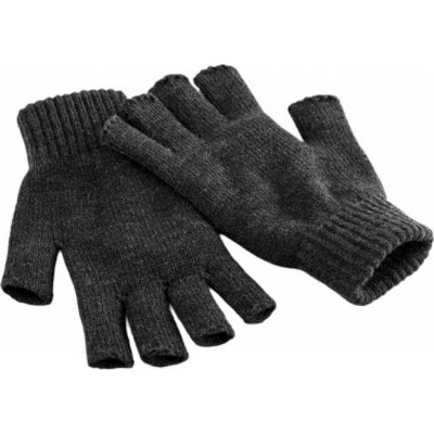 Beechfield Bezprsté rukavice šedá uhlová – Zboží Mobilmania