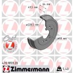 Brzdový buben ZIMMERMANN 470.1859.20