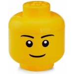 LEGO® Úložný box hlava S chlapec – Zboží Dáma