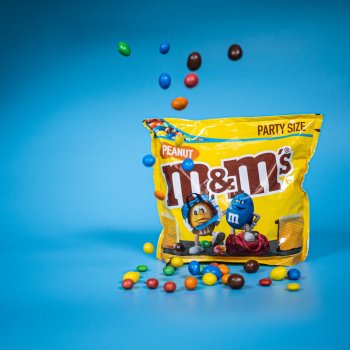 M&M's Maxi oříškové bonbóny XXL 1 kg