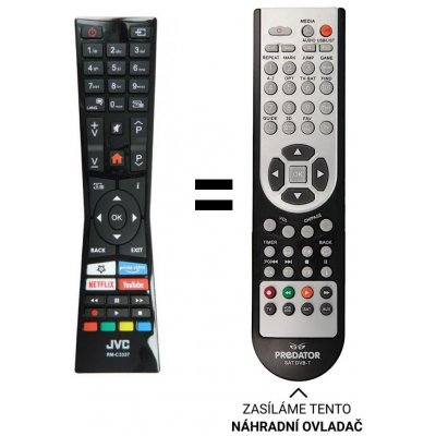Dálkový ovladač Predátor JVC LT-24VH52L – Sleviste.cz