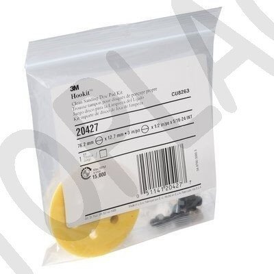 3M unašeč D75 mm k pistolové brusce (renovace světel) - 20427 – Zboží Dáma