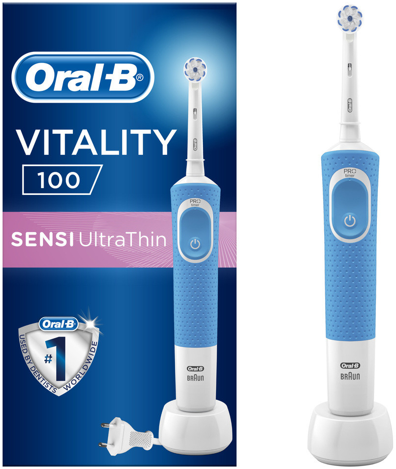 Oral B Vitality 100 Sensi UltraThin Blue