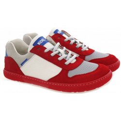 Koel4Kids barefoot celoroční tenisky Date red