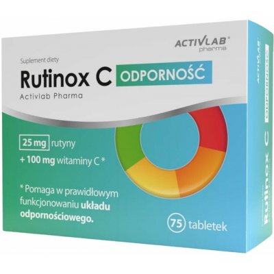 Activlab Pharma Rutinox C Immunity 75 tablet – Hledejceny.cz