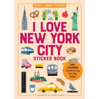 I Love New York City Sticker Book Laura Supnik – Hledejceny.cz