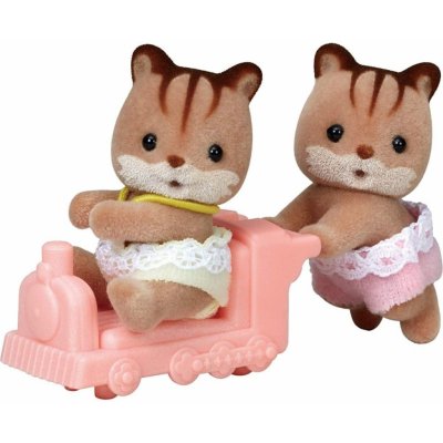 Sylvanian Families Dvojčata Oříškové veverky – Zboží Mobilmania