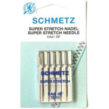 Schmetz Jehly pro overlocky HAx1 SP VMS 75