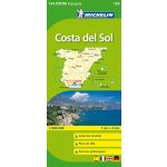 Costa del Sol Španělsko mapa 1:200 000 MICHELIN – Hledejceny.cz