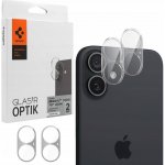 Spigen Glass tR Optik 2 Pack crystal clear - iPhone 16/16 Plus AGL07923 – Zboží Živě