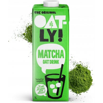 Oatly Ovesný nápoj matcha 1 l – Hledejceny.cz