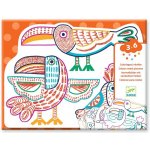 Djeco Kouzelné vybarvování Tukan a přátelé – Zboží Dáma