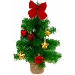 Ruhhy 26466 Umělý vánoční stromeček s ozdobami 45 cm – Hledejceny.cz