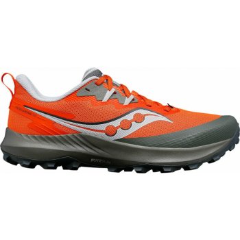 Saucony Peregrine 14 Mens Shoes Pepper/Bough