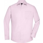 James & Nicholson pánská košile s dlouhým rukávem JN678 světle růžová – Hledejceny.cz