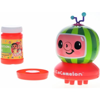 Cocomelon bublifukovač ve tvaru Melon TV 11 cm na baterie s náplní 60 ml – Zbozi.Blesk.cz