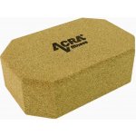 Acra Cork wood yoga block 22,2 x 14,5 x 7,5 cm – Zboží Dáma