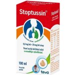 STOPTUSSIN POR 0,8MG/ML+20MG/ML SIR 1X100ML I – Hledejceny.cz