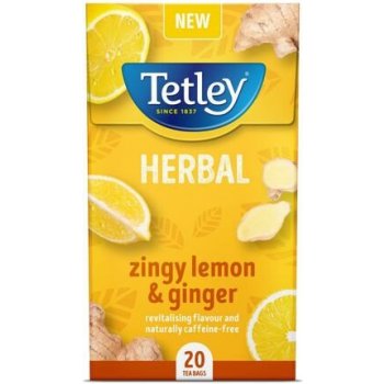 Tetley čaj s příchutí citronu a zázvoru 40 g