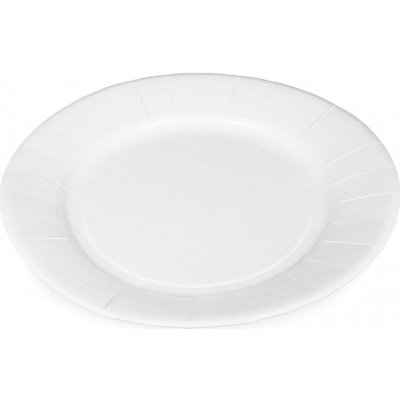 WIMEX Papírové talíře, Bílé, NEPROMASTITELNÉ, 29cm – Zboží Mobilmania