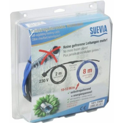 Topný kabel Suevia 230 V 10-13 W m délka 8 m – Hledejceny.cz