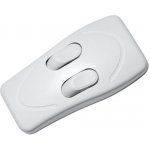 Spínač 250V 3x1A, 2-páčkový bílý – Hledejceny.cz