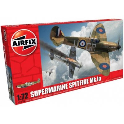 Airfix Supermarine Spitfire Mk Ia 1:72 – Zboží Mobilmania