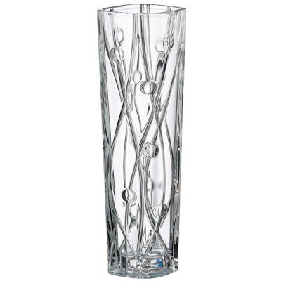 Bohemia Crystal Úzká váza Labyrinth 305mm – Hledejceny.cz
