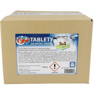 GO! tablety do myčky 5v1 120 ks – Zboží Mobilmania