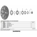 Shimano 10T a 12 T pastorek, sada – Zboží Dáma