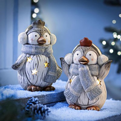 Weltbild LED figurky Tučňáci Hitty a Yuki sada 2 ks – Zboží Dáma