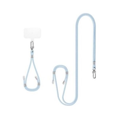 Spigen Universal Set 2 popruh a poutko s karabinou světle modrá – Hledejceny.cz