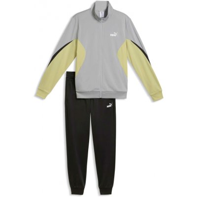 Puma Essentials block poly černá šedá bílá – Zboží Dáma