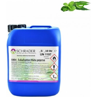 PM Aqualog saunová esence Schrader eukalyptus máta 1004-5 5 l – Hledejceny.cz