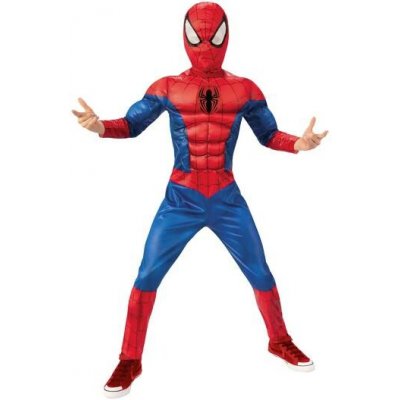 Rubies SPIDERMAN BLACK LINE dětský kostým velikost L(122-128 cm) – Zboží Dáma