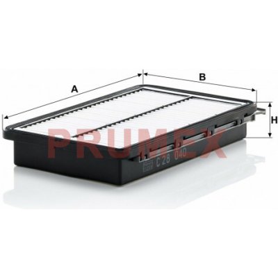 MANN C 28 040 vzduchový filtr – Hledejceny.cz