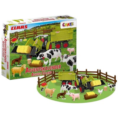 Craze CLAAS Farma s traktorem a zvířátky – Hledejceny.cz