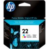 Toner HP 22 originální inkoustová kazeta tříbarevná C9352AE